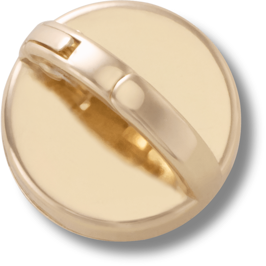 Women|Men Gold Interchangeable Stud Jibbitz™ charms | Crocs Outlet