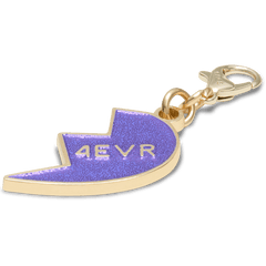Women|Men|Kids|Jibbitz™ Charms Purple Glitter BFF Charm Right Jibbitz Shoe Charm | Crocs For sale
