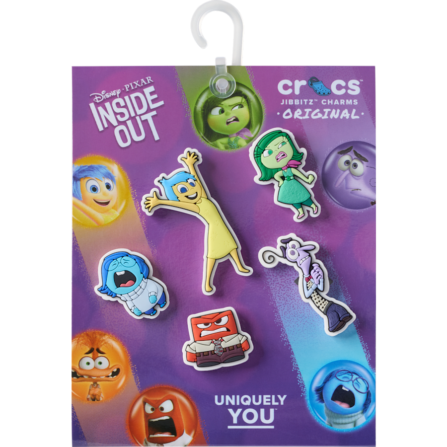 Women|Men|Kids|Jibbitz™ Charms Pixar Inside Out 5 Pack Jibbitz™ charms | Crocs Sale