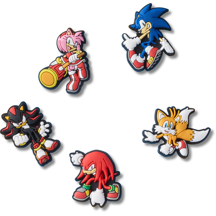 Women|Men|Kids|Jibbitz™ Charms Sonic the Hedgehog 5Pck Jibbitz™ charms | Crocs On sale