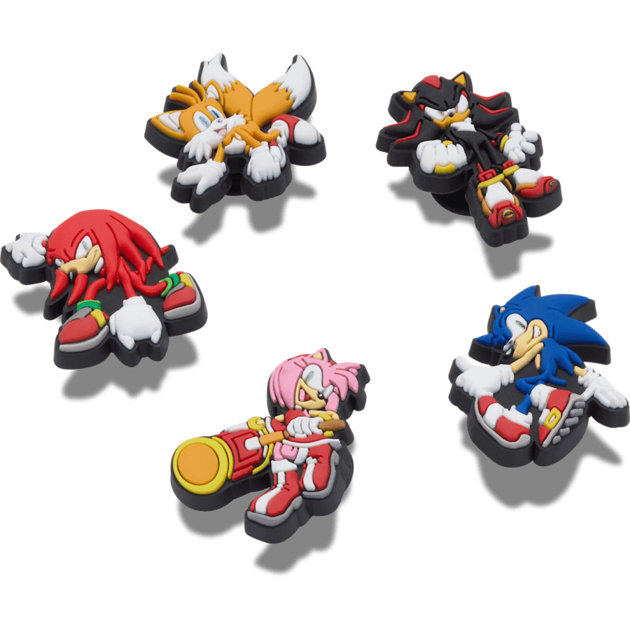 Women|Men|Kids|Jibbitz™ Charms Sonic the Hedgehog 5Pck Jibbitz™ charms | Crocs On sale