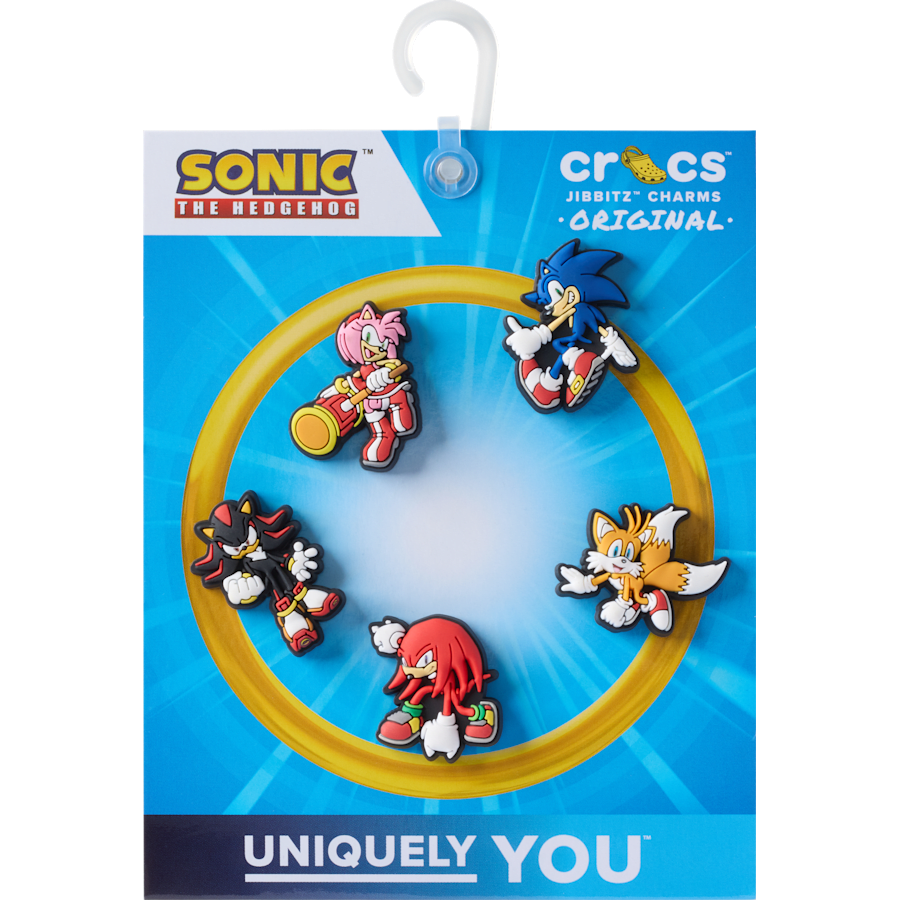 Women|Men|Kids|Jibbitz™ Charms Sonic the Hedgehog 5Pck Jibbitz™ charms | Crocs On sale