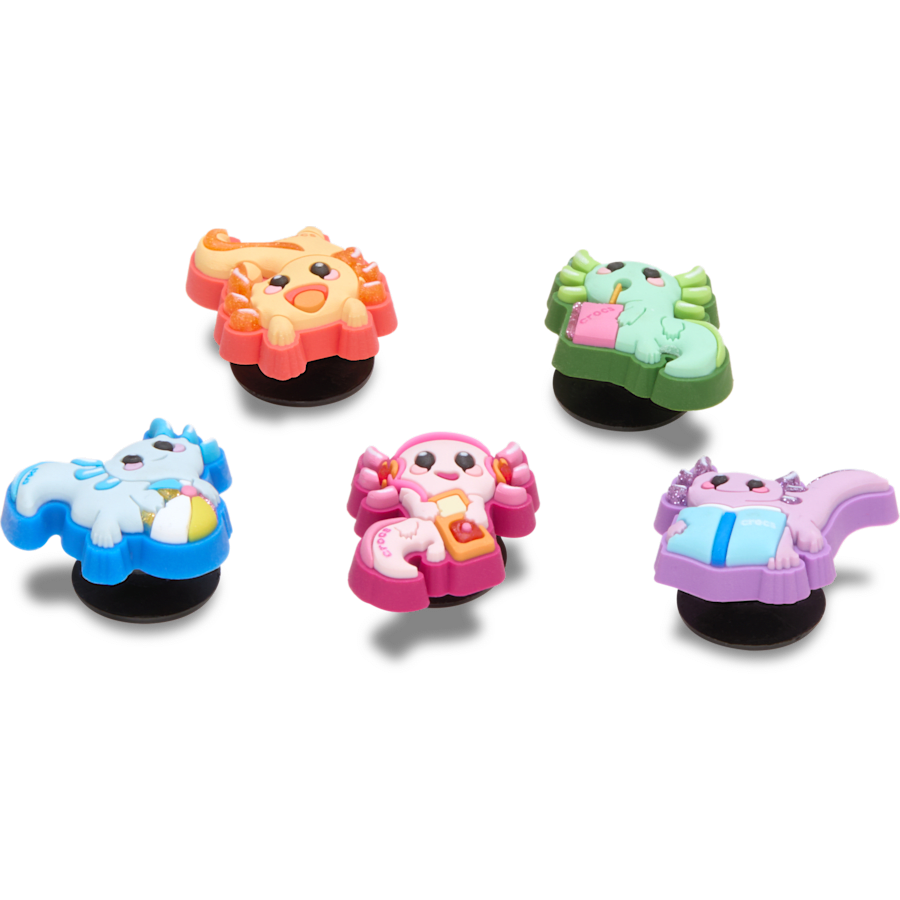Women|Men|Jibbitz™ Charms Tiny Axolotls 5 Pack Jibbitz™ charms | Crocs Discount