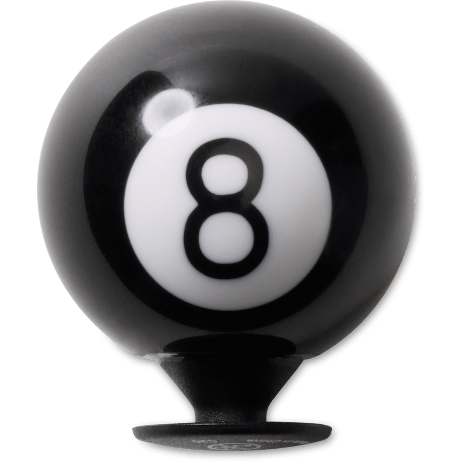 Women|Men 3D Pool Eight Ball Jibbitz™ charms | Crocs For sale