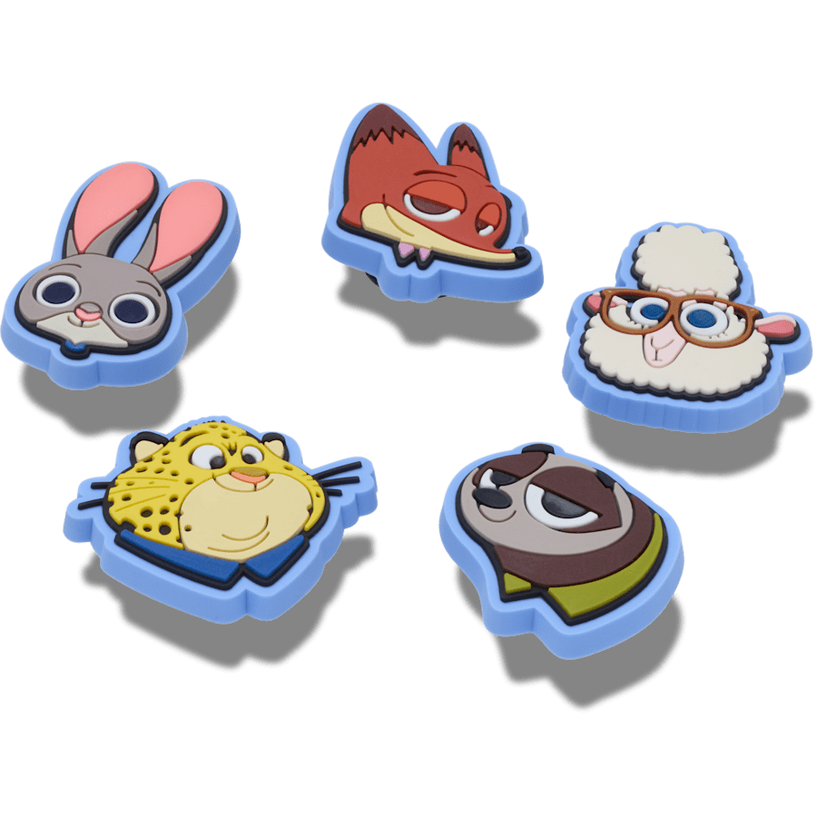 Women|Men|Kids|Jibbitz™ Charms b'Disney Zootopia 2 5 Pack Jibbitz Shoe Charm' | Crocs For sale