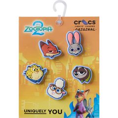 Women|Men|Kids|Jibbitz™ Charms b'Disney Zootopia 2 5 Pack Jibbitz Shoe Charm' | Crocs For sale