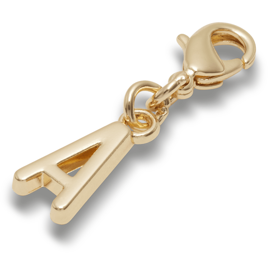 Women|Men|Kids|Jibbitz™ Charms Gold Letter A Charm Jibbitz™ charms | Crocs Online