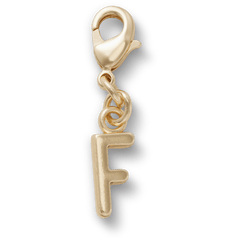 Women|Men|Kids|Jibbitz™ Charms Gold Letter F Charm Jibbitz™ charms | Crocs us