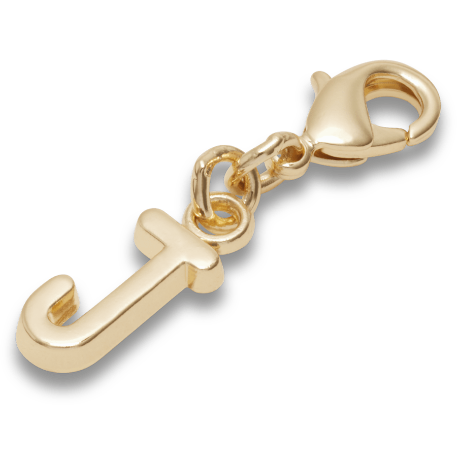 Women|Men|Kids|Jibbitz™ Charms Gold Letter J Charm Jibbitz™ charms | Crocs