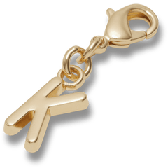 Women|Men|Kids|Jibbitz™ Charms Gold Letter K Charm Jibbitz™ charms | Crocs On sale