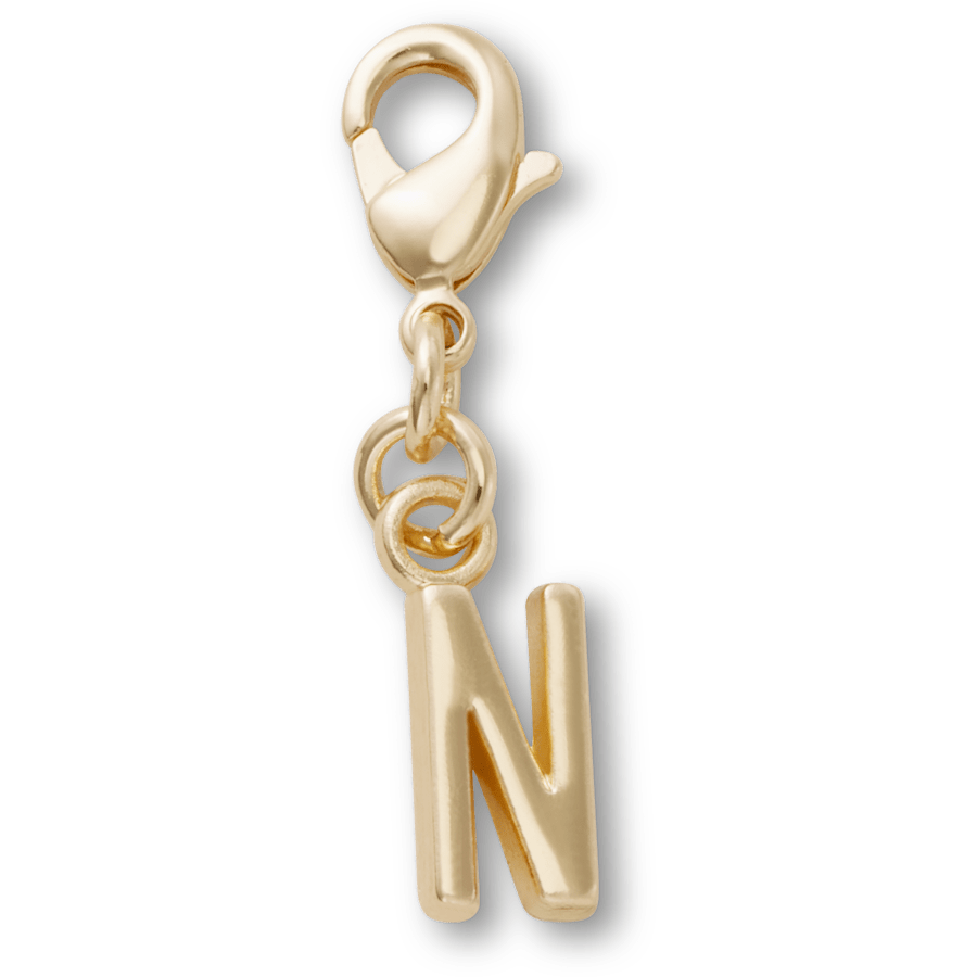Women|Men|Kids|Jibbitz™ Charms Gold Letter N Charm Jibbitz™ charms | Crocs