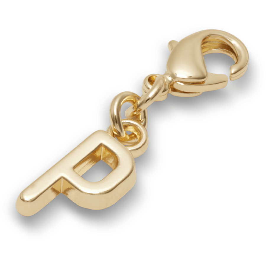 Women|Men|Kids|Jibbitz™ Charms Gold Letter P Charm Jibbitz™ charms | Crocs Near me