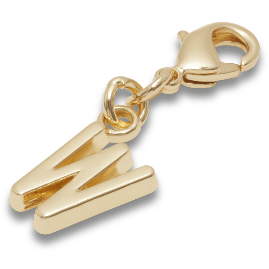 Women|Men|Kids|Jibbitz™ Charms Gold Letter W Charm Jibbitz™ charms | Crocs Sale