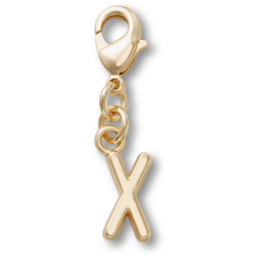 Women|Men|Kids|Jibbitz™ Charms Gold Letter X Charm Jibbitz™ charms | Crocs On sale