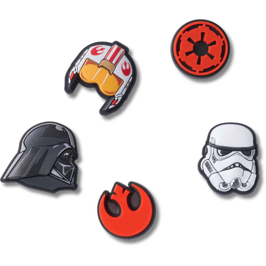 Women|Men|Kids|Jibbitz™ Charms Star Wars Symbols 5 Pack Jibbitz™ charms | Crocs Outlet