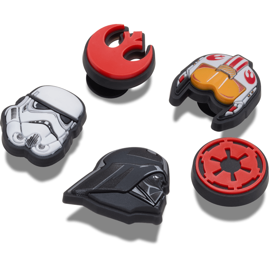 Women|Men|Kids|Jibbitz™ Charms Star Wars Symbols 5 Pack Jibbitz™ charms | Crocs Outlet