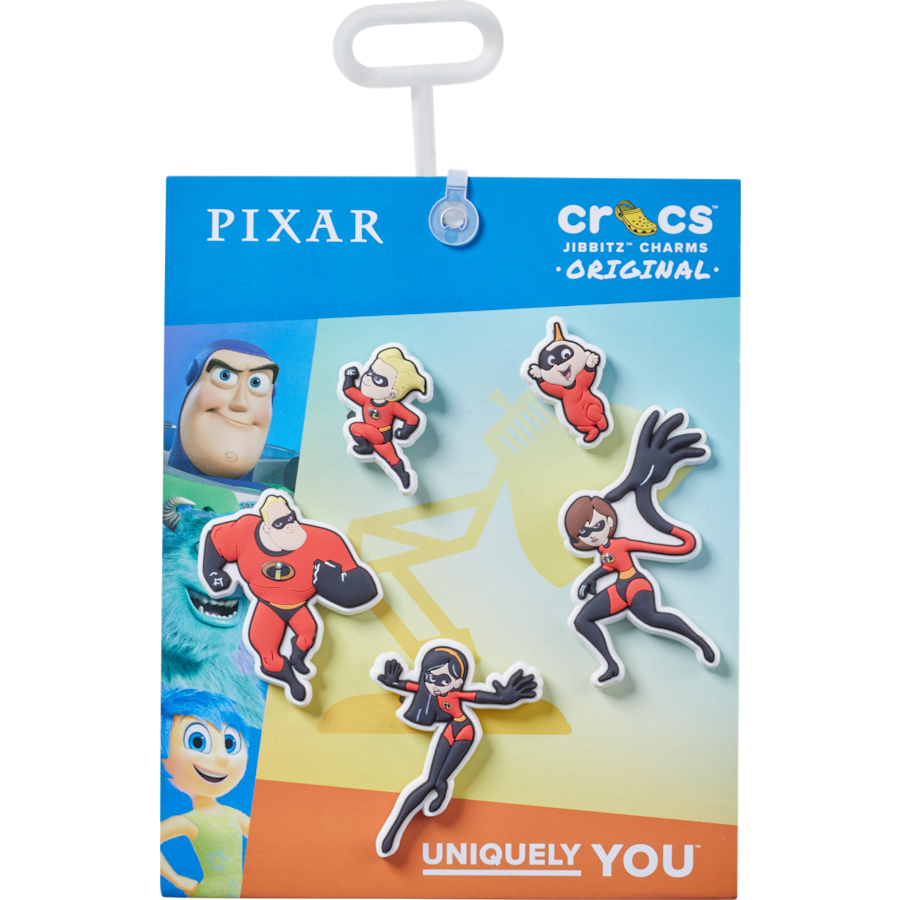 Women|Men|Jibbitz™ Charms Pixar Incredibles 5 Pack Jibbitz charm | Crocs Near me