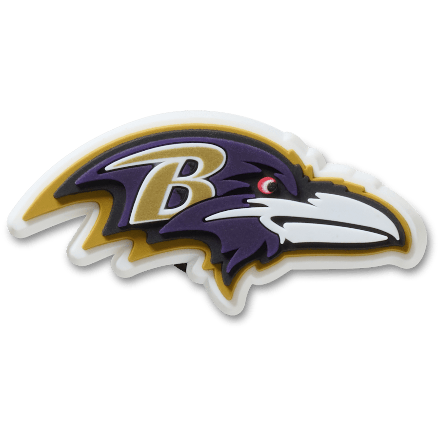 Women|Men|Jibbitz™ Charms NFL Baltimore Ravens Logo Jibbitz™ charms | Crocs Sale