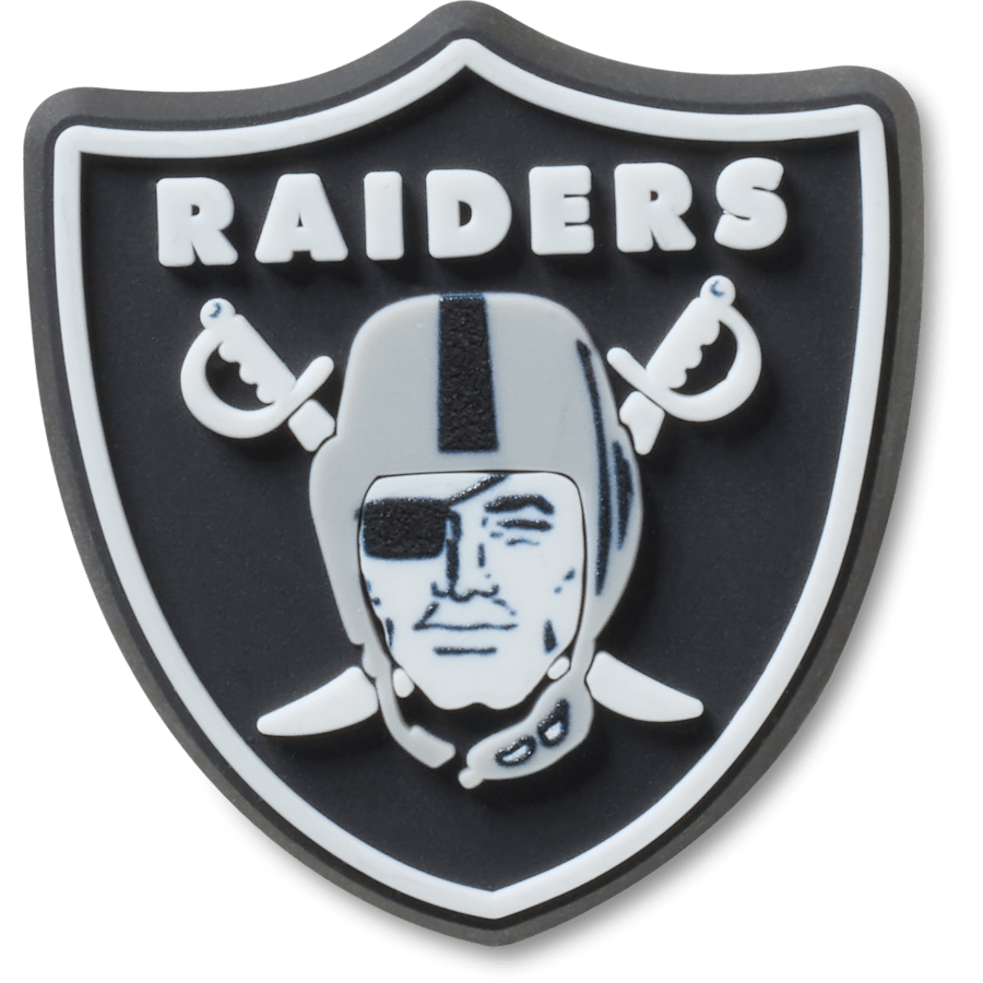 Women|Men|Jibbitz™ Charms NFL Las Vegas Raiders Logo Jibbitz™ charms | Crocs