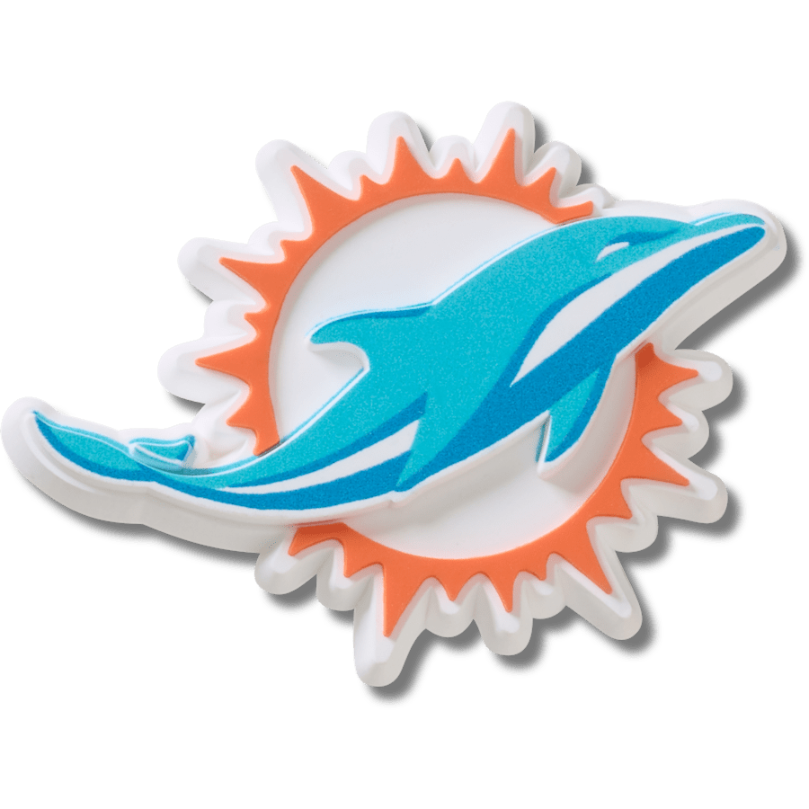 Women|Men|Jibbitz™ Charms NFL Miami Dolphins Logo Jibbitz™ charms | Crocs Sale