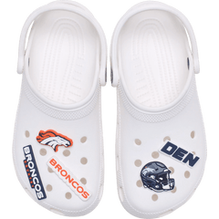 Women|Men|Jibbitz™ Charms NFL Denver Broncos 5 Pack Jibbitz Shoe Charm | Crocs For sale