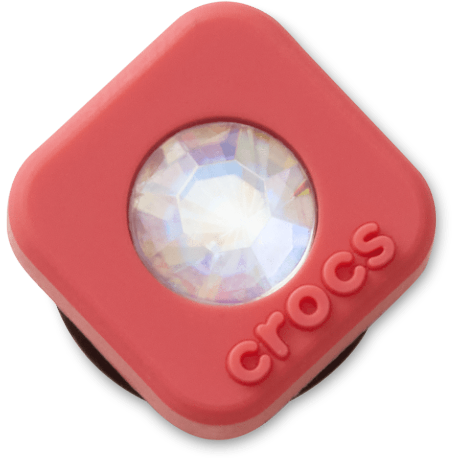 Women|Men|Jibbitz™ Charms Red Square PVC SMT Gem Jibbitz™ charms | Crocs On sale