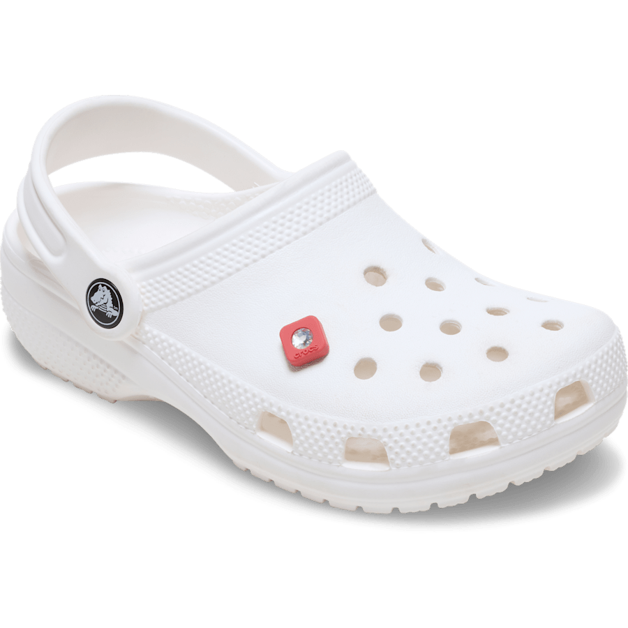 Women|Men|Jibbitz™ Charms Red Square PVC SMT Gem Jibbitz™ charms | Crocs On sale