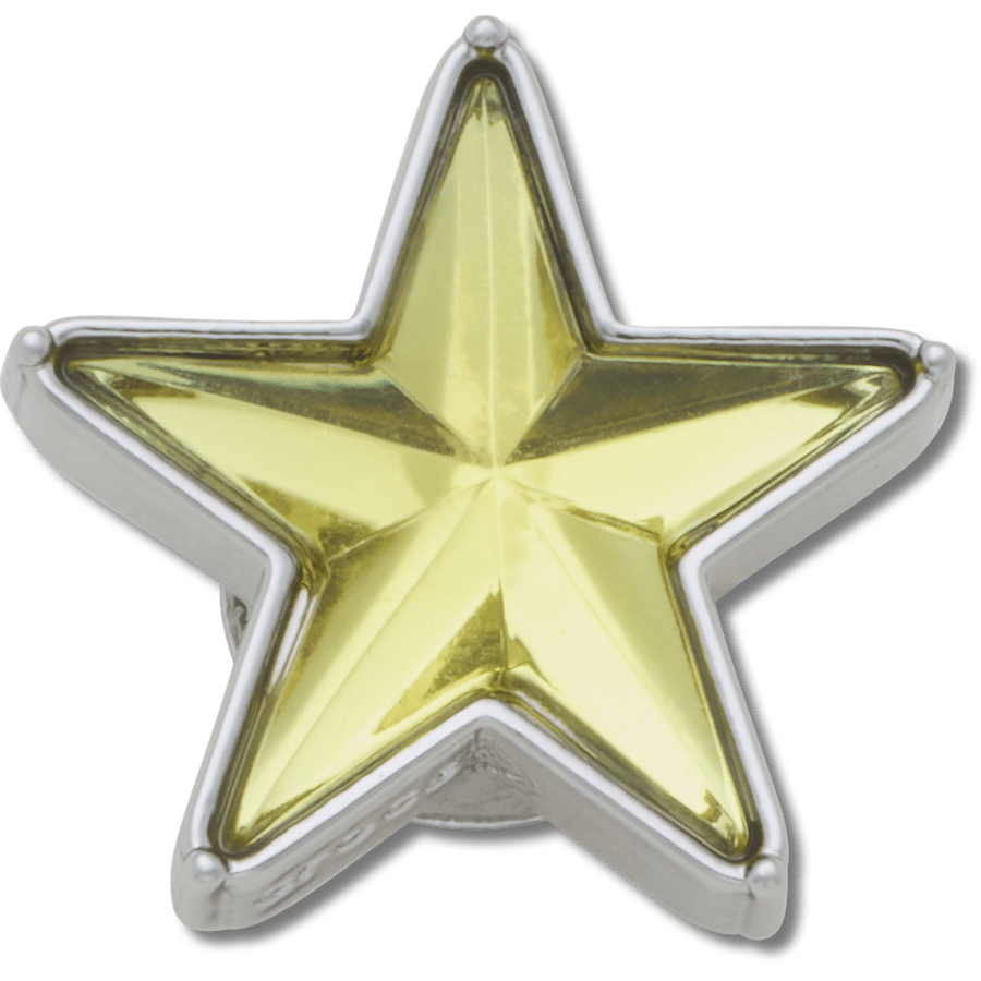 Women|Men|Jibbitz™ Charms Silver and Green SMT Gem Star Jibbitz™ charms | Crocs Sale