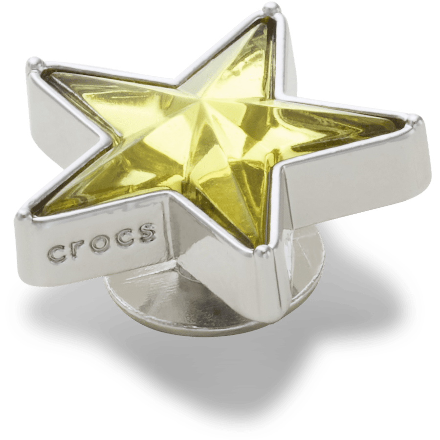 Women|Men|Jibbitz™ Charms Silver and Green SMT Gem Star Jibbitz™ charms | Crocs Sale