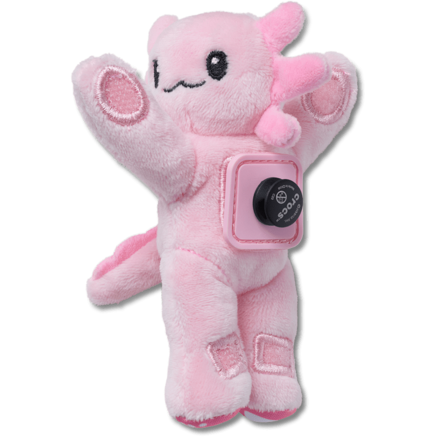 Women|Men|Kids|Jibbitz™ Charms Huggitz Axolotl Jibbitz charm | Crocs Online