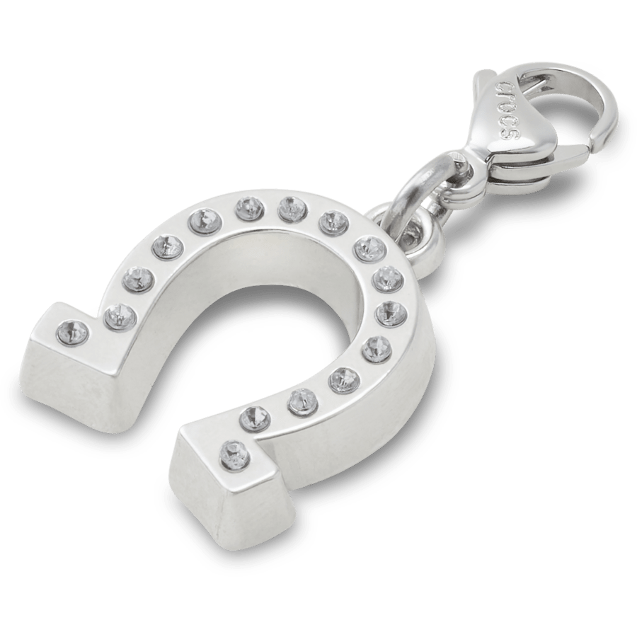 Women|Men|Kids Lucky Silver Horseshoe Charm Jibbitz charm | Crocs