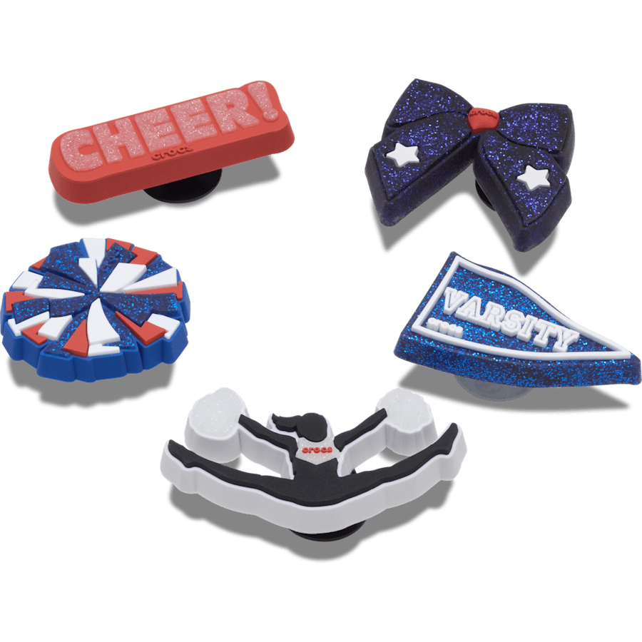 Women|Men|Jibbitz™ Charms Cheer 5 Pack Jibbitz™ charms | Crocs Outlet