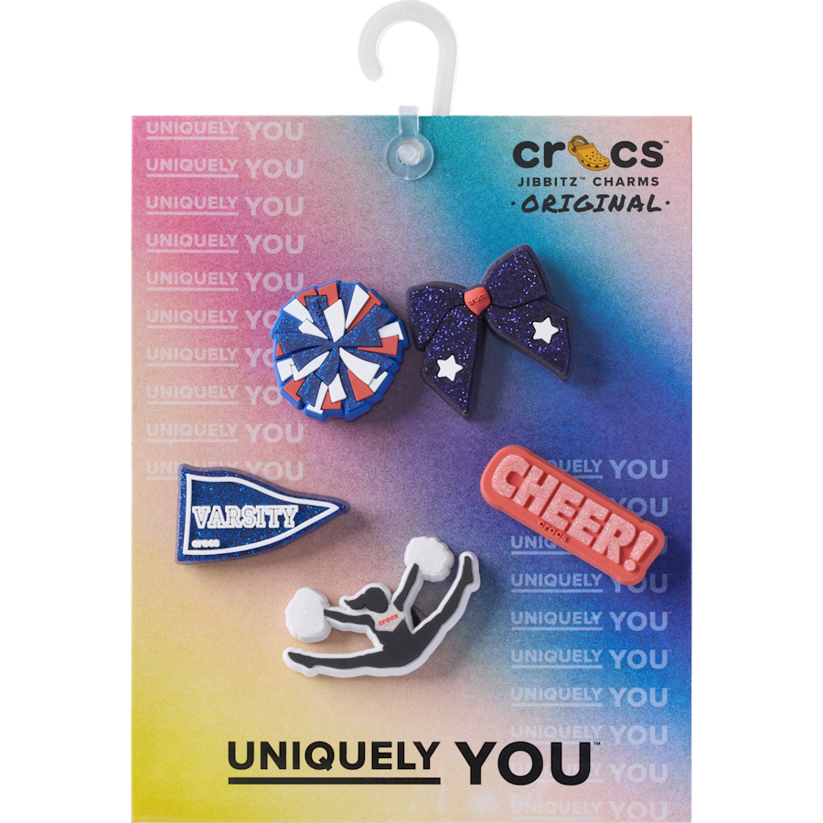 Women|Men|Jibbitz™ Charms Cheer 5 Pack Jibbitz™ charms | Crocs Outlet
