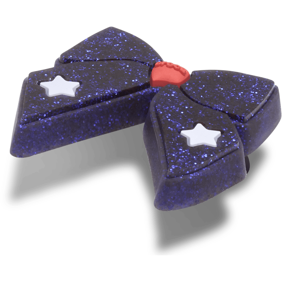 Women|Men|Jibbitz™ Charms Glittery Blue Bow Jibbitz™ charms | Crocs us