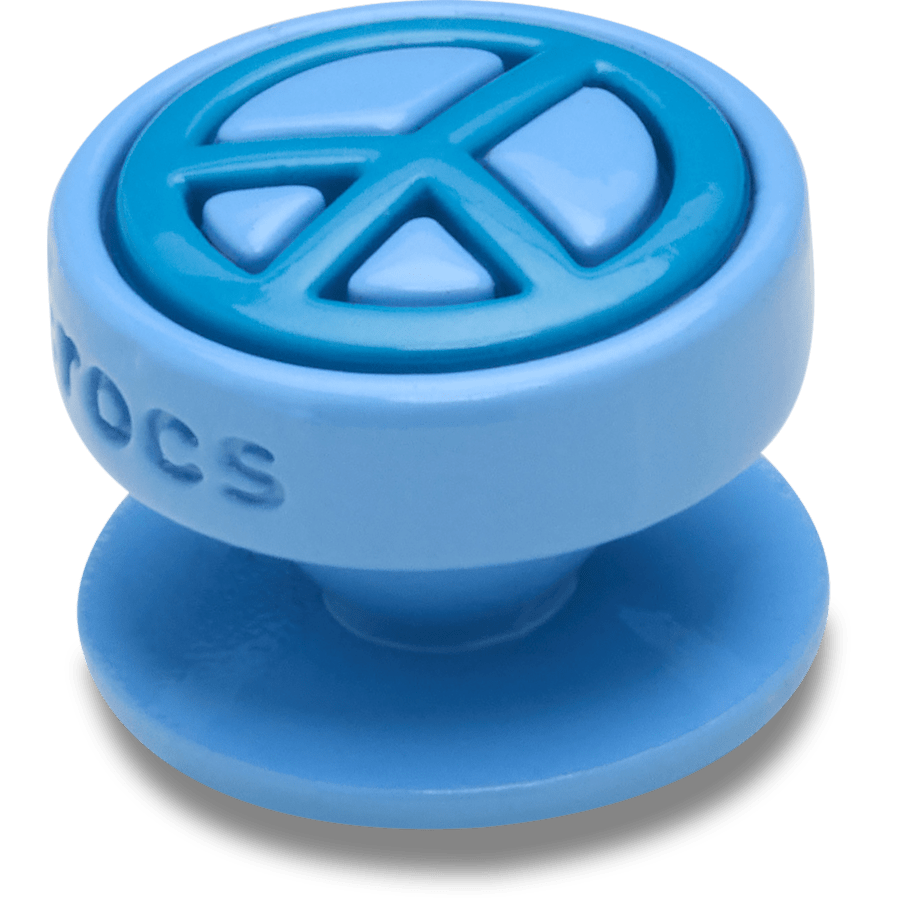 Women|Men|Jibbitz™ Charms Blue Peace Sign Icon Jibbitz™ charms | Crocs us