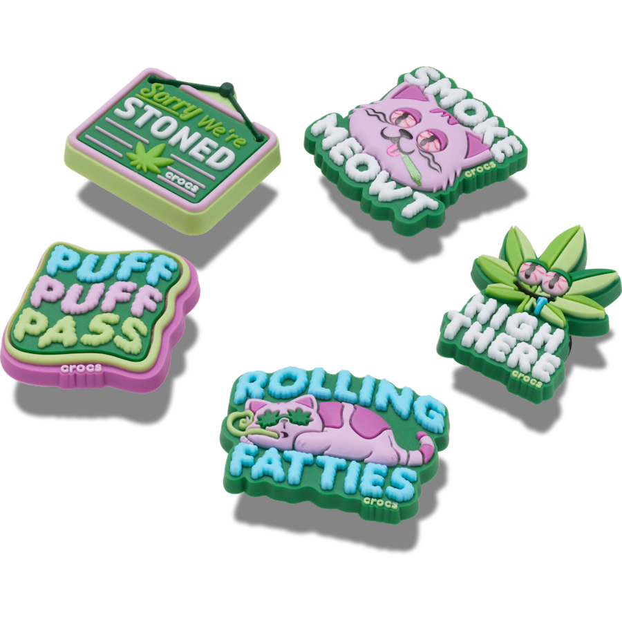 Women|Men|Jibbitz™ Charms 420 Hemp Cuties 5 Pack Jibbitz™ charms | Crocs Near me