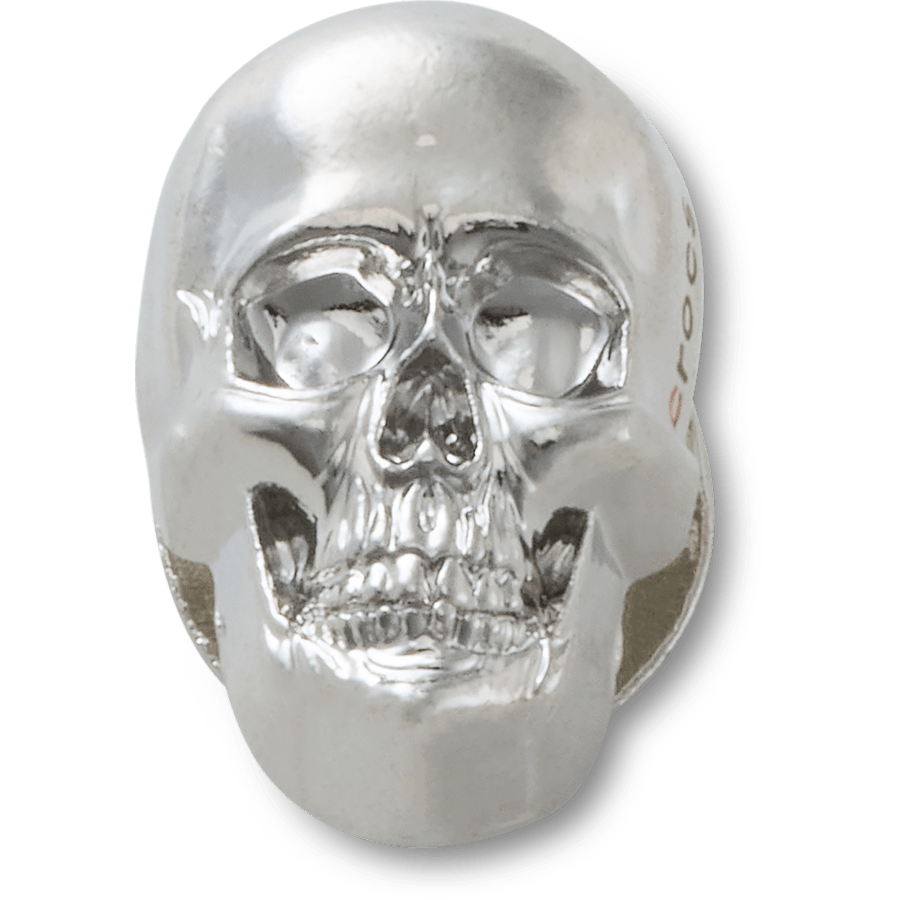 Women|Men|Jibbitz™ Charms Silver Skull Jibbitz™ charms | Crocs Outlet