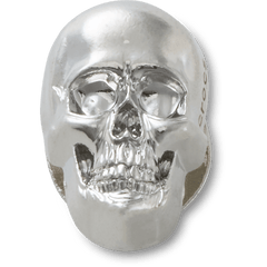 Women|Men|Jibbitz™ Charms Silver Skull Jibbitz™ charms | Crocs Outlet