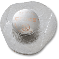 Women|Men|Jibbitz™ Charms Silver and Pearl Disc Jibbitz™ charms | Crocs