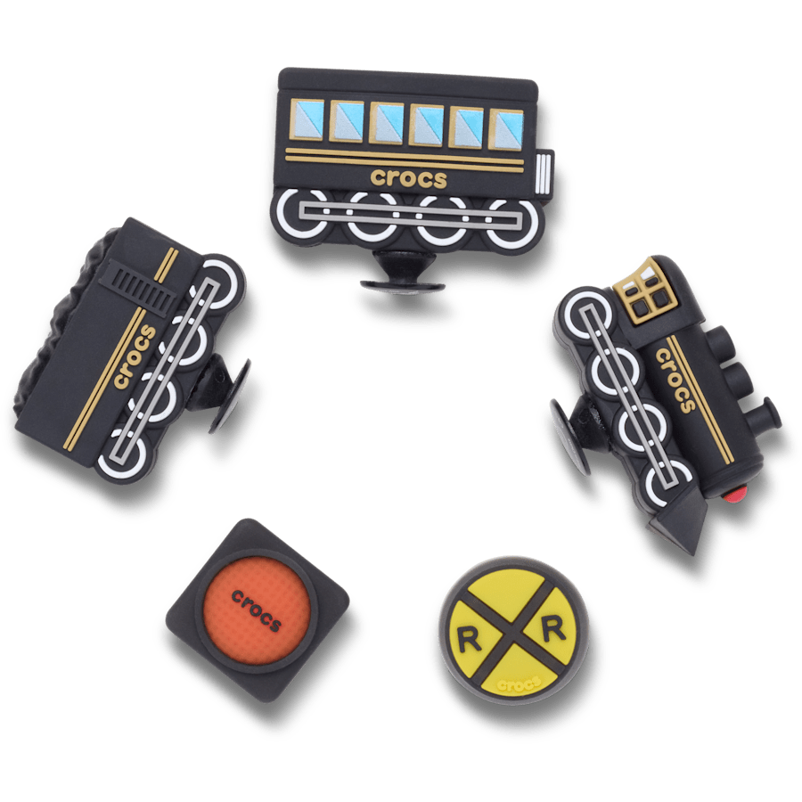 Women|Men|Jibbitz™ Charms 3D Train 5 Pack Jibbitz™ charms | Crocs Online