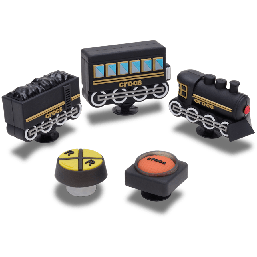 Women|Men|Jibbitz™ Charms 3D Train 5 Pack Jibbitz™ charms | Crocs Online