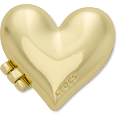 Women|Men|Jibbitz™ Charms Gold Bubble Locket Heart Jibbitz™ charms | Crocs Near me