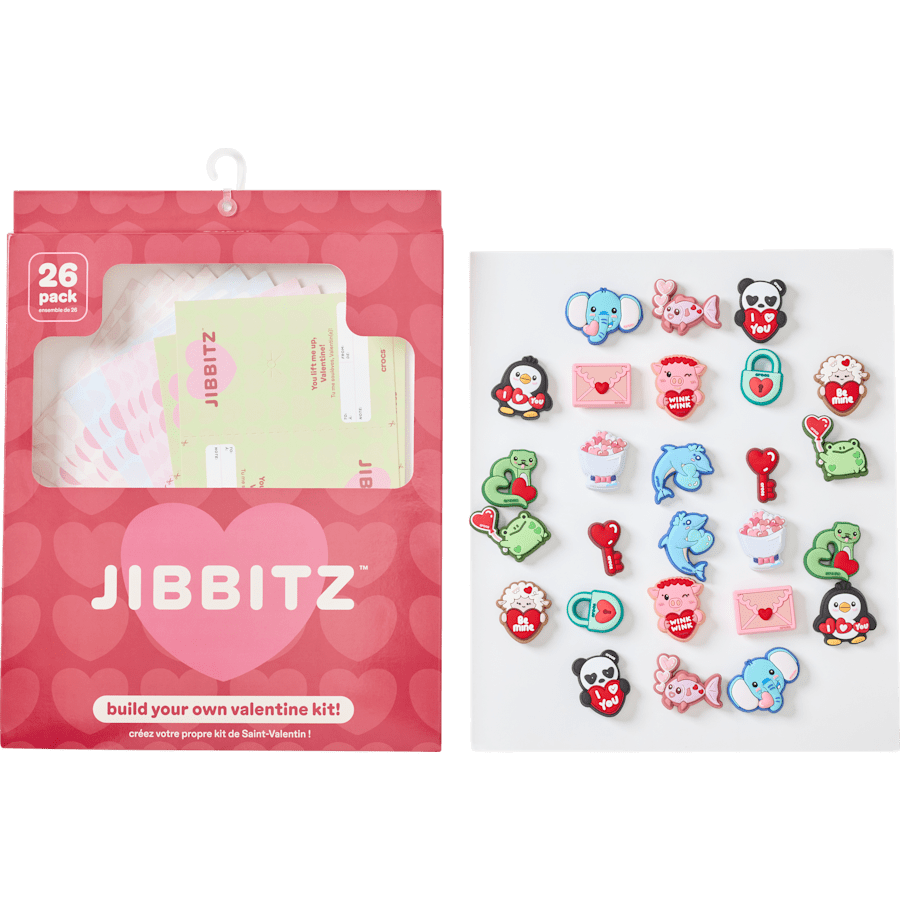 Women|Men|Jibbitz™ Charms Valentines Day Card 26 Pack Jibbitz™ charms | Crocs Discount