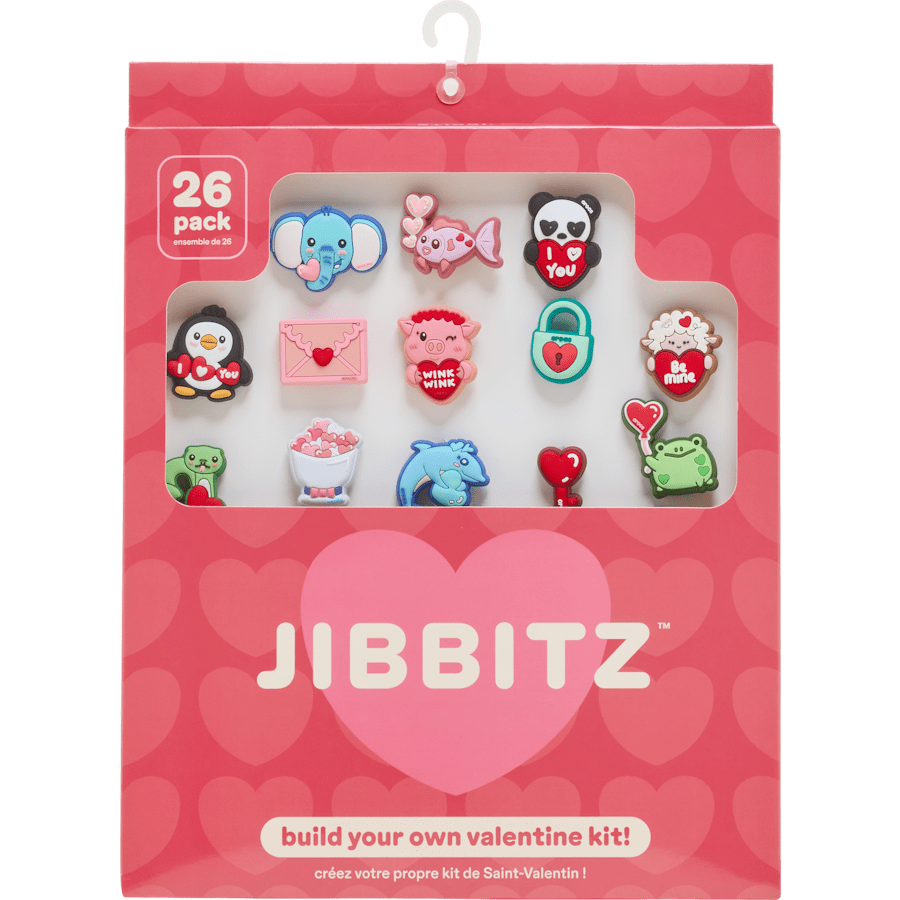 Women|Men|Jibbitz™ Charms Valentines Day Card 26 Pack Jibbitz™ charms | Crocs Discount