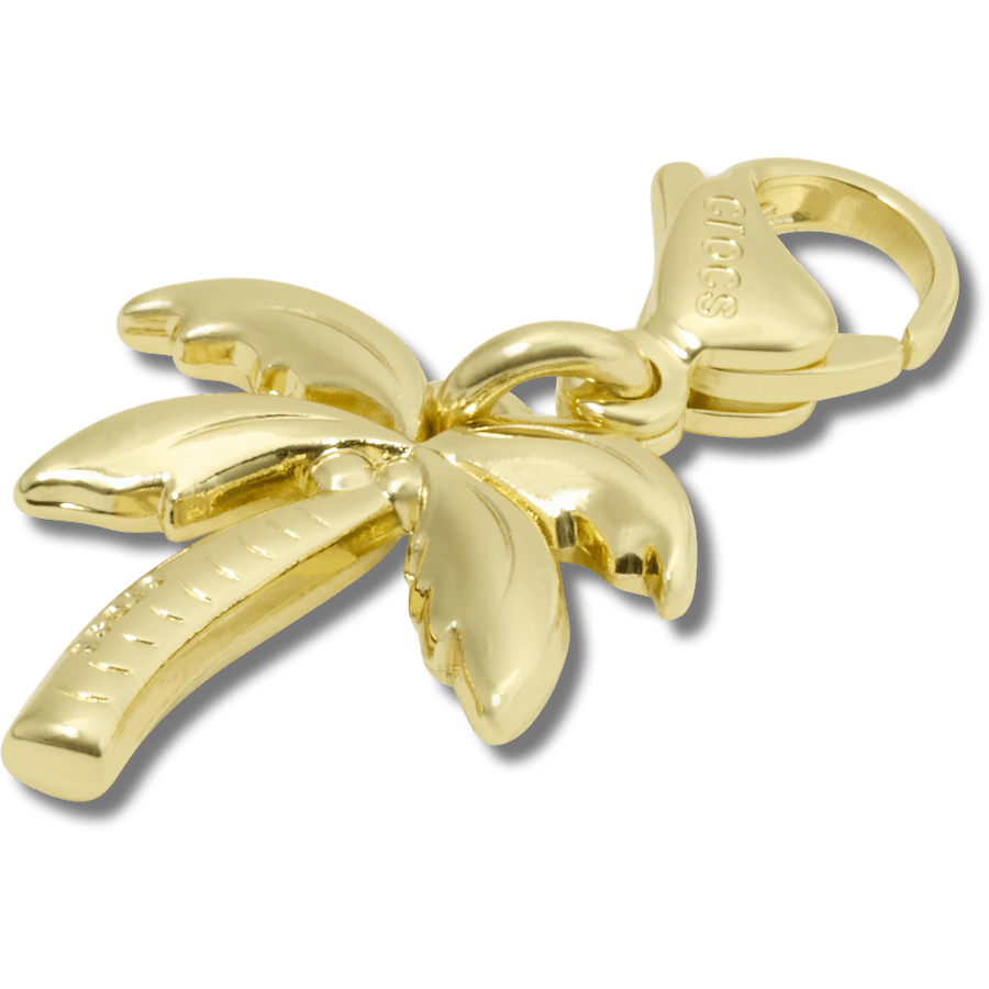 Women|Men|Kids Gold Palm Tree Charm Jibbitz charm | Crocs Discount