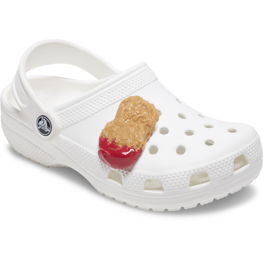 Women|Men Chicken Nugget Dipped Ketchup Jibbitz™ charms | Crocs Online