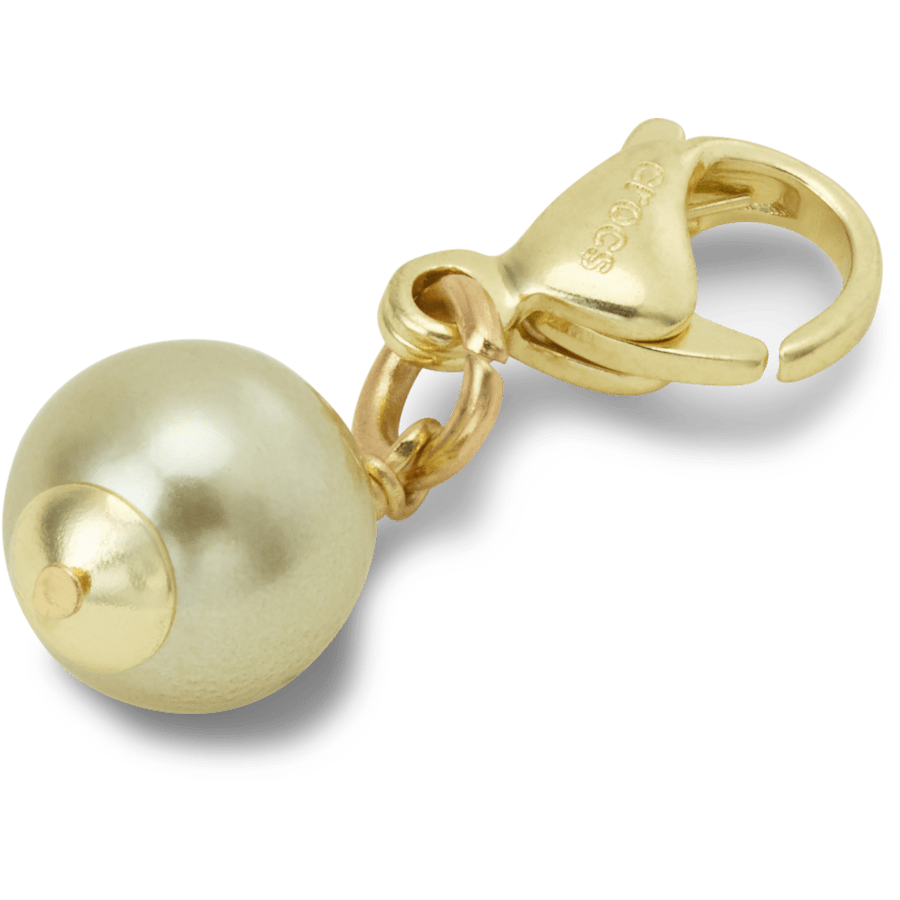 Women|Men|Kids Gold and Green SMT Pearl Charm Jibbitz charm | Crocs Outlet