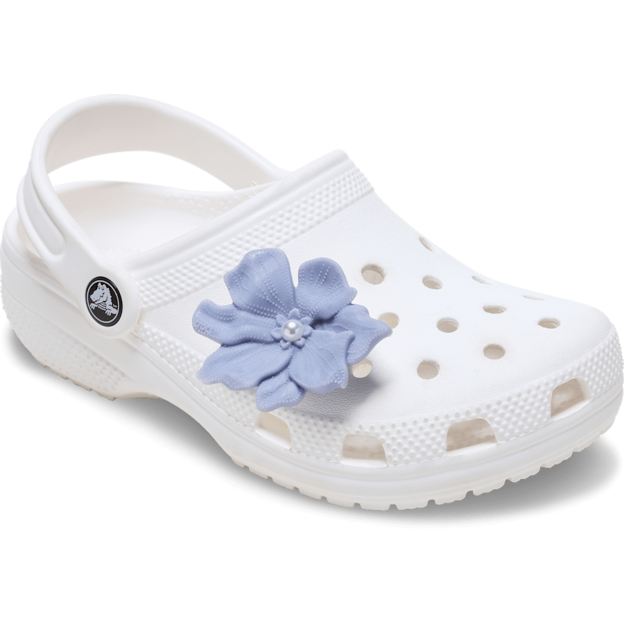 Women|Men Periwinkle Flower with Pearl Jibbitz™ charms | Crocs Discount