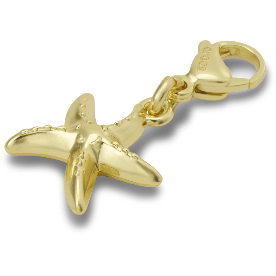 Women|Men|Kids Gold Starfish Charm Jibbitz charm | Crocs Near me