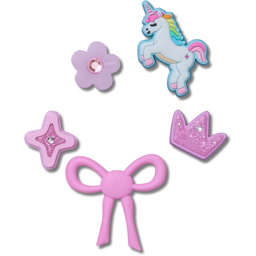 Women|Men|Kids|Jibbitz™ Charms Sweet Pink Girls 5 Pack Jibbitz™ charms | Crocs